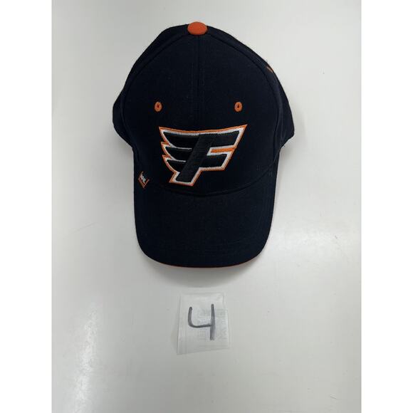 Zephyr NHL Fitted Hat Philadelphia Flyers Hockey Size 7 1/2 Black Orange NWTs - Picture 13 of 13